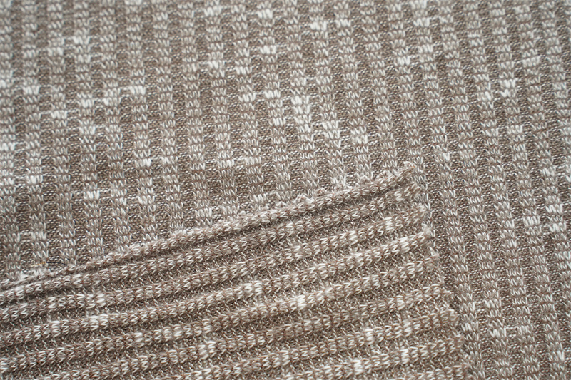 HACCI Slub Jacquard 4×4 Rib