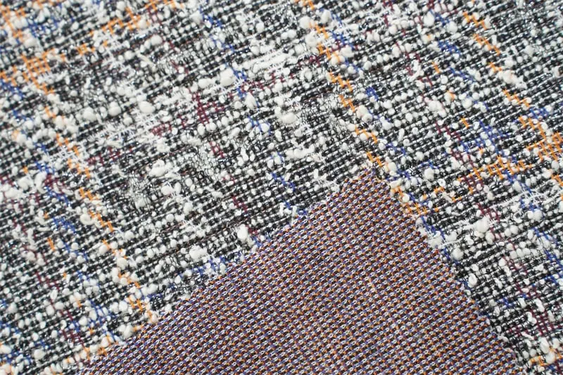 Muti-Material New Design Fashion Jacquard Knit Fabric