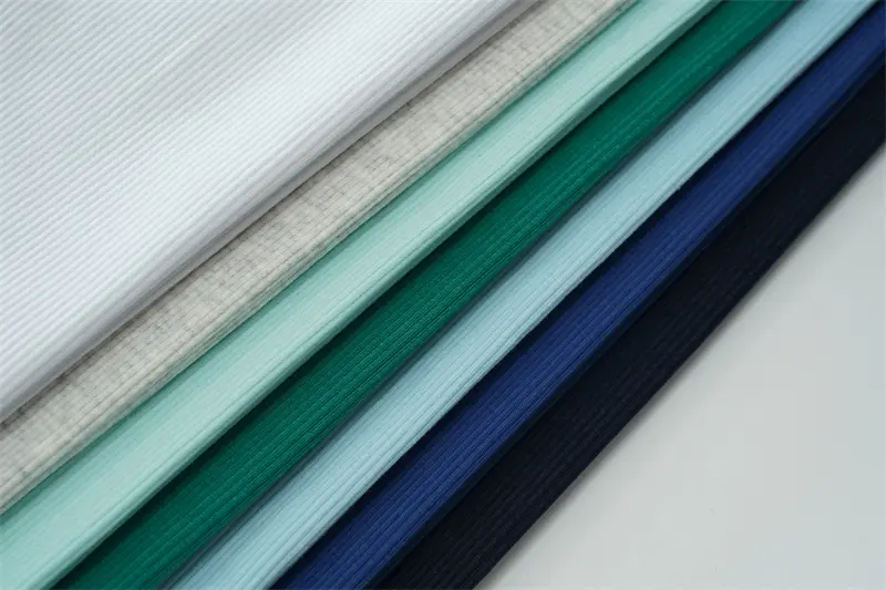 88%Cotton 12%Lycra 2×2 Rib-Cool Cotton