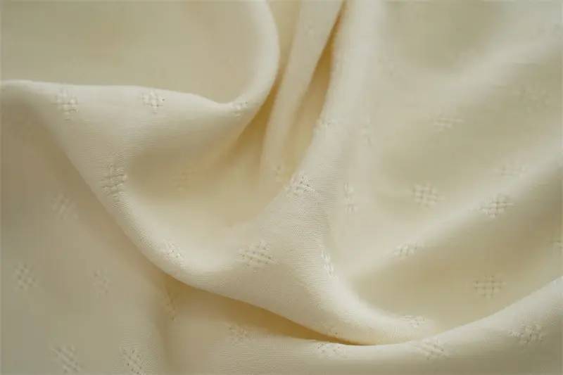 New Fashion 100% Rayon Viscose New Design Dobby Jacquard Fabric