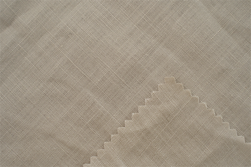Customized High Quality 55% Linen 45% Rayon Blended Fabric 185GSM