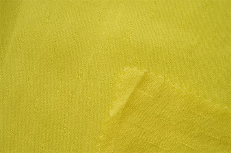 100% Rayon Viscose Slub Style Dobby Jacquard Fabric