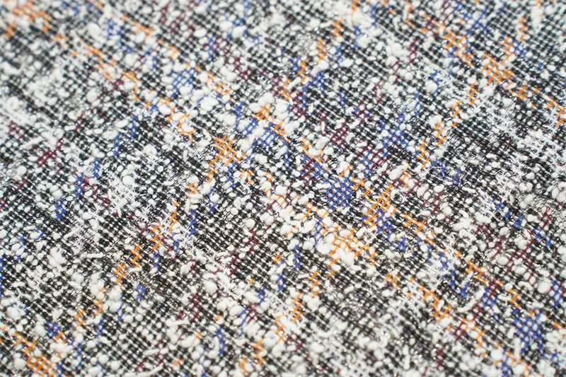 Muti-Material New Design Fashion Jacquard Knit Fabric