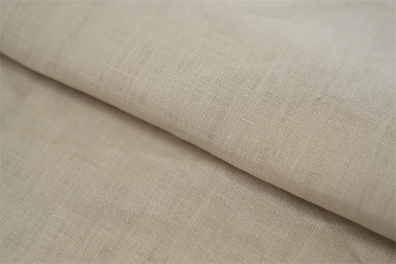 Customized High Quality 55% Linen 45% Rayon Blended Fabric 185GSM