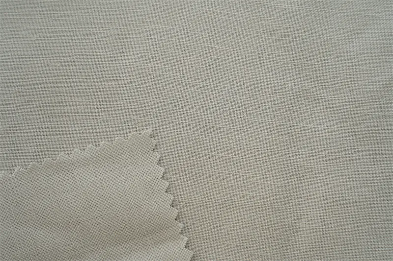 Solid Dyed Cheap Price Linen Poly Rayon Cotton 4 In 1 Blended Plain Weave Fabric 11×11