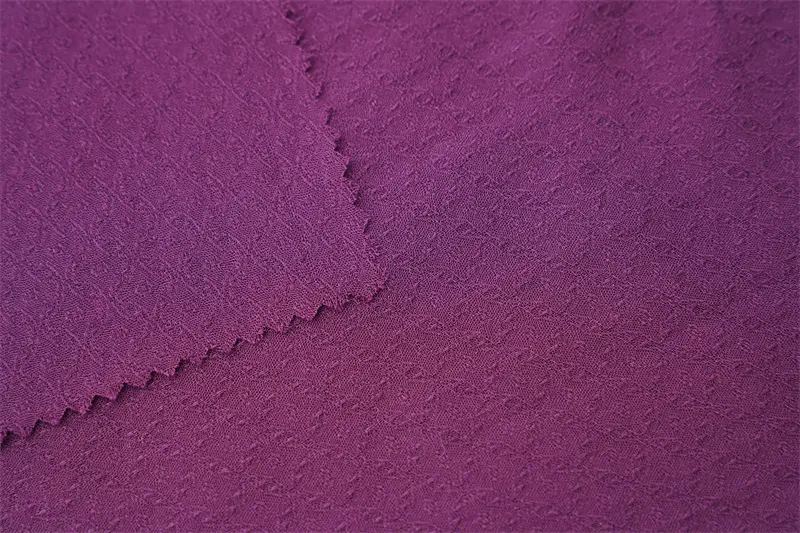 100% Rayon Viscose New Design Dobby Jacquard Fabric For Garment
