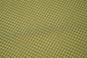 Ladys’ Fashion Cationic Check Chiffon Fabric 100%Polyester