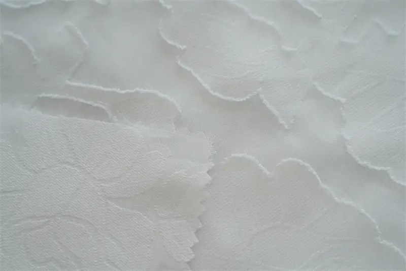 100% Polyester Jacquard Chiffon Fabric
