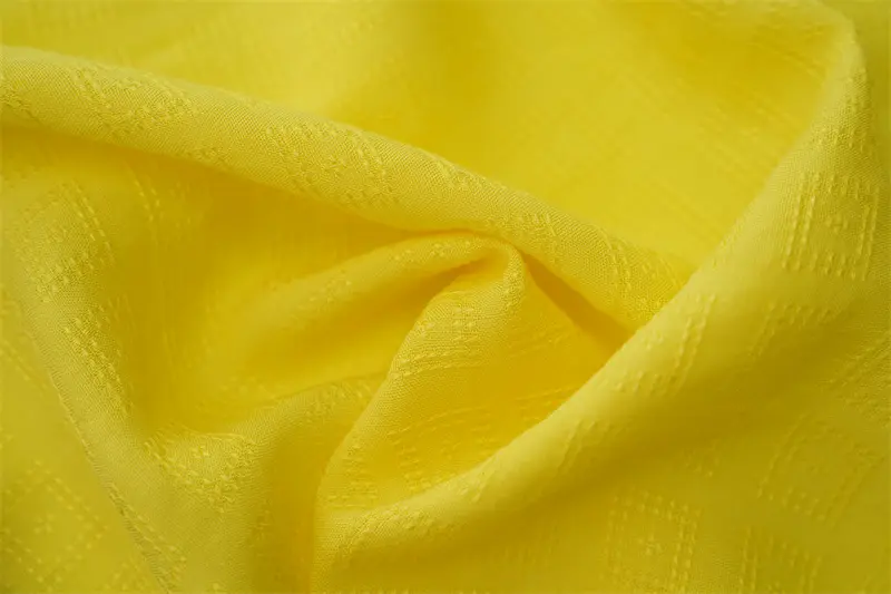 100% Rayon Viscose New Design Dobby Jacquard Fabric For Ladys’ Cloth