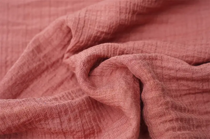 Crepe Texture 20d Nylon Monofilament 60% Rayon 40% Nylon Woven Fabric