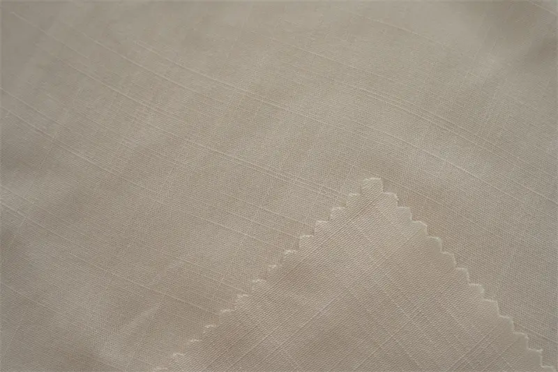 High Quality 100% Rayon Viscose Slub Airy Cool Plain Dyed Fabric For Dresses