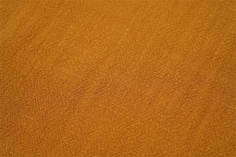 80%Rayon 20%Linen Slub Crepe Fabric