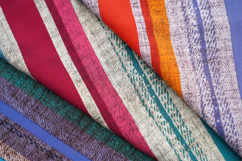 Fast Delivery Viscose Printing Fabric 100% Viscose Rayon Digital Printed Texture Effect