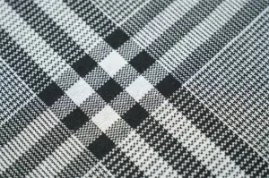 100% Polyester Customization Houndstooth Check New Design Fabric