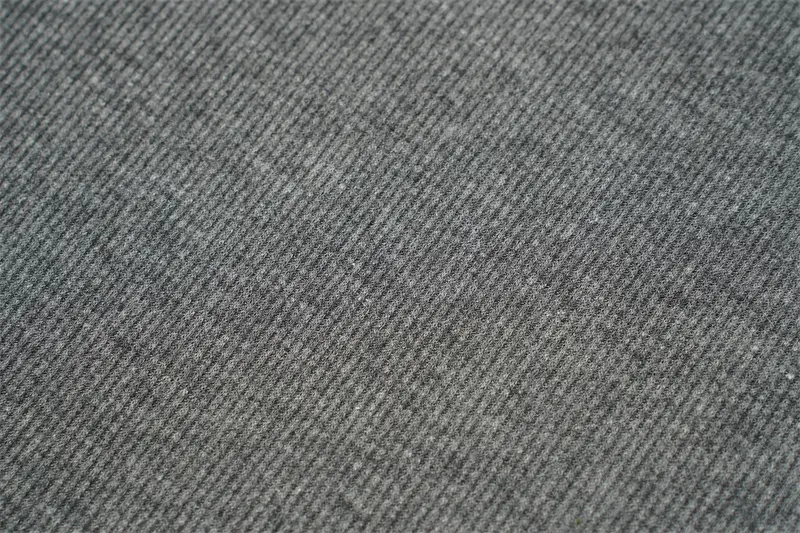 60Rayon 35Polyestar 5Lycra 2x2 Rib Melange Fabr01