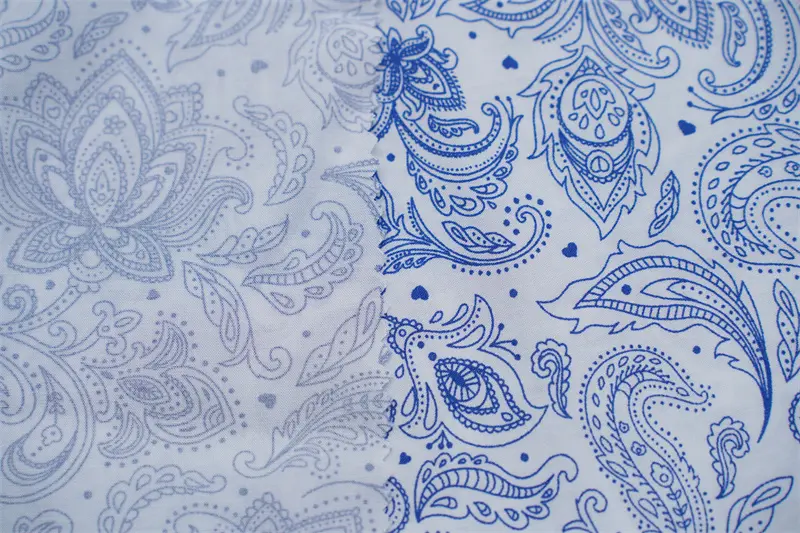 60s 100% Rayon Viscose Voile Printed Fabric