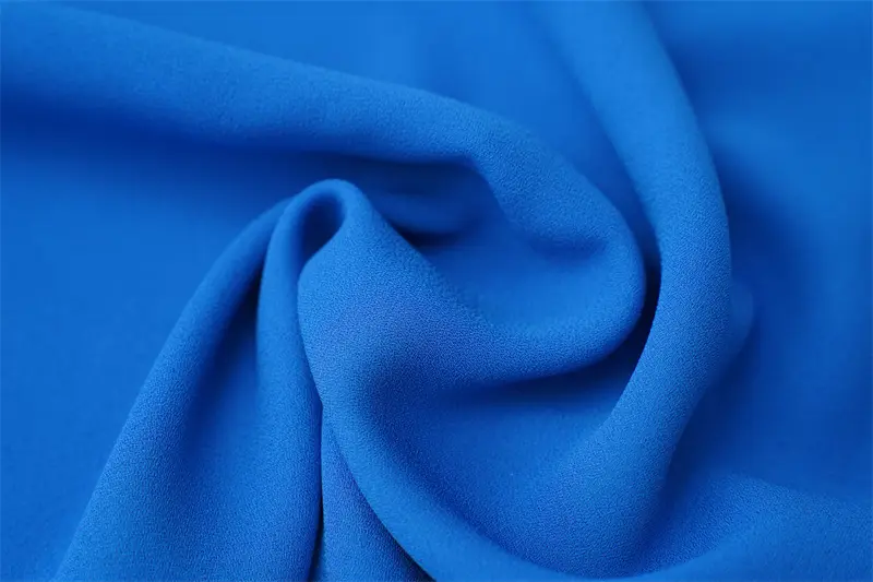 100% Polyester 75d High Twisted Yarn Wool Dobby Woven Fabric