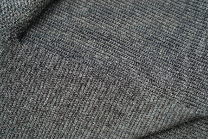 60%Rayon 35%Polyestar 5%Lycra 2×2 Rib Melange Fabric