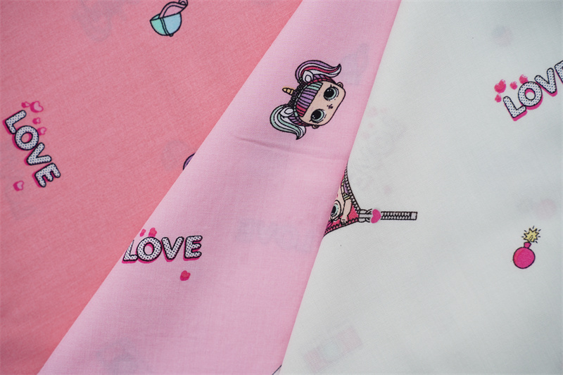 Baby Designs 100% Viscose Rayon Poplin High Quality Printed Fabric