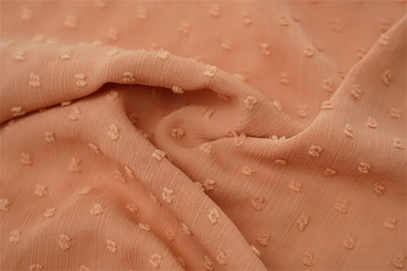 100% Polyester Small Hair Ball Chiffon Fabric