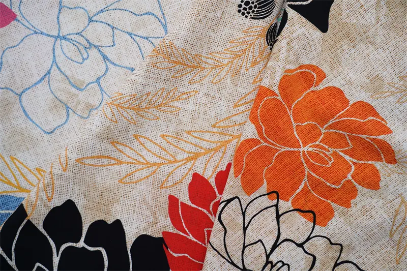 Fast Delivery Viscose Printing Fabric 100% Viscose Rayon Digital Printed Texture Effect