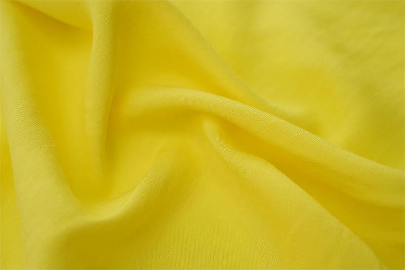 100% Rayon Viscose Slub Style Dobby Jacquard Fabric