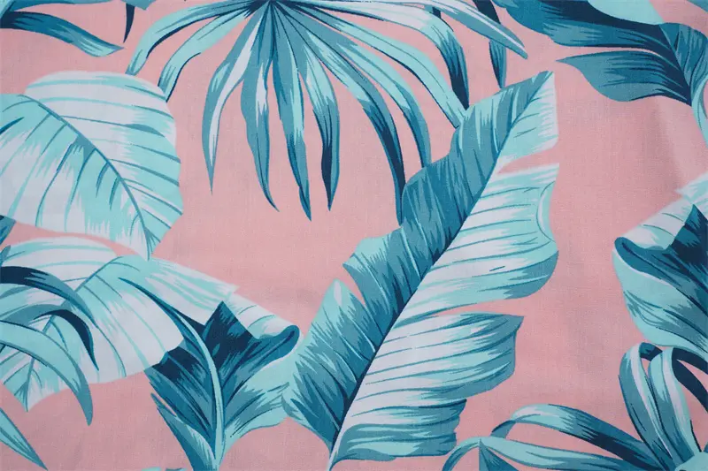 100% Floral Print Viscose Challis Rayon Hawaii Design Dress Fabric