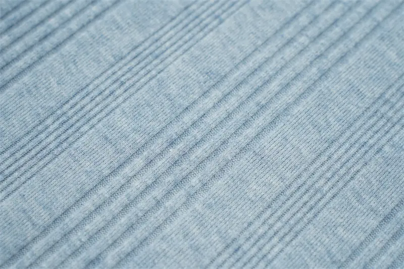 65%Polyester 35%Rayon Irregular Rib