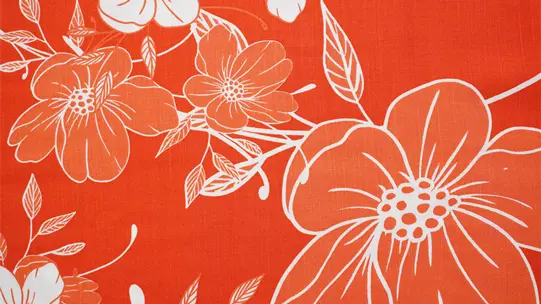 Bralian Market 30s Rayon Slub Printed Fabric