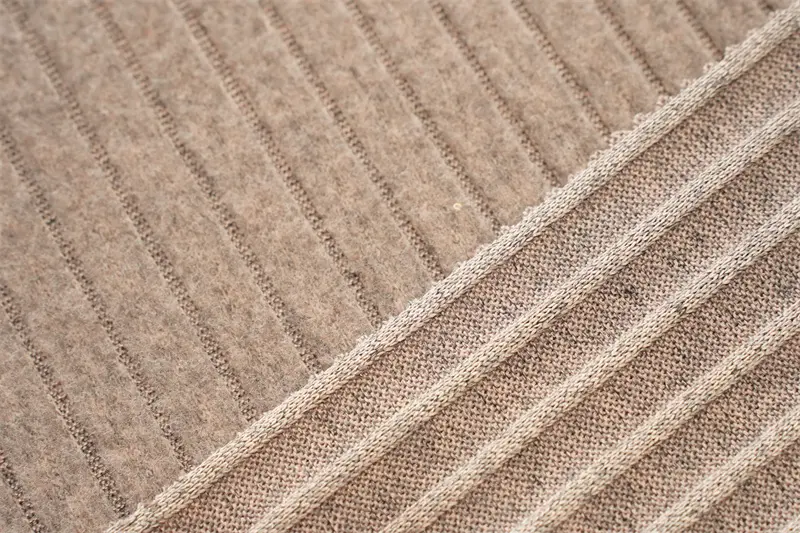Blushed Hacci Rib Fabric
