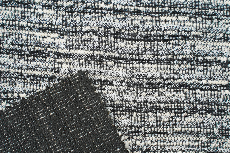 Slub Yarn Fashion Jacquard Knit Fabric
