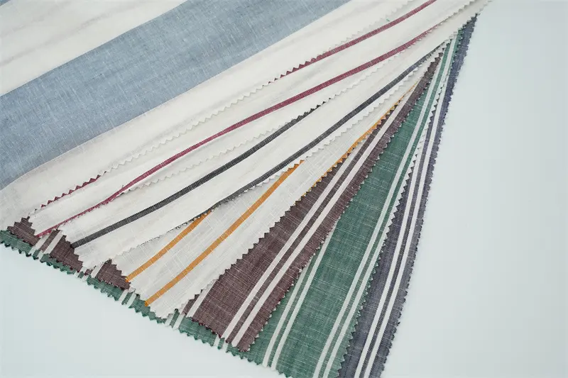 100%Rayon Slub Yarn Dyed Fabric